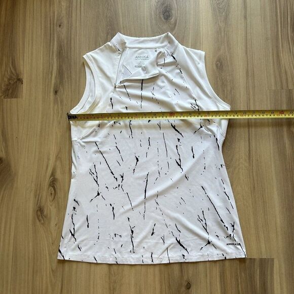 Annika by Cutter & Buck M Athletic Shirts Lot of 2 UPF 50+ DryTec Golf Tennis - Picture 9 of 16